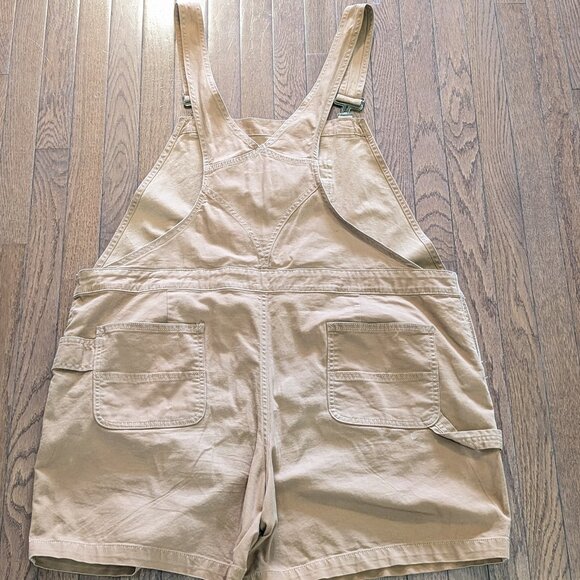 Carhartt Tan Women's Shorts Overalls - Picture 4 of 4